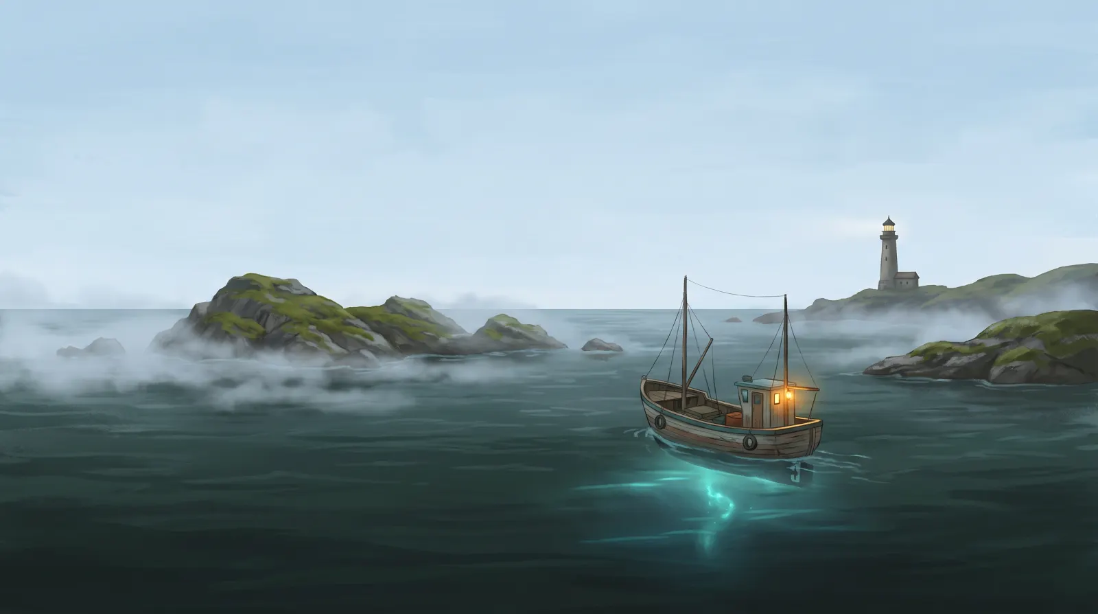 Mood illustration for Dredge